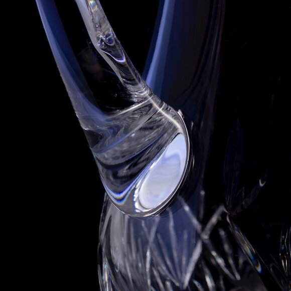 Tiffany and Co. Crystal Water Pitcher With Hand-Cut Floral Design | Sybil - Picture 3 of 10